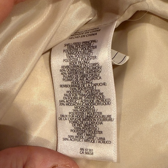 EUC Ralph Lauren long 60% down 40 waterfowl puffer coat sz women’s xs - Picture 3 of 7